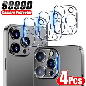 4Pcs 카메라 렌즈 보호 유리 iPhone 16 13 12 11 14 15 Pro Max 카메라 보호 유리 필름 iPhone 13 Mini 15 16 Plus