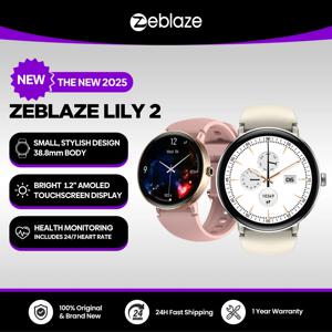 새로운 2025 Zeblaze LILY 2 음성 호출 여성 Smartwatch 더블 스트랩 1.2 