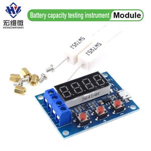 1.2v 12v 18650 ZB2L3 리튬 이온 리튬 배터리 용량 테스터 + 저항 납산 배터리 용량 측정기 방전 테스터