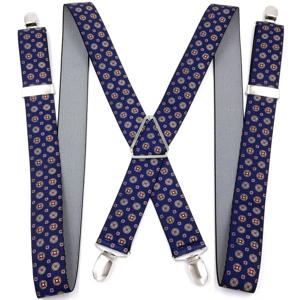 남성용 멜빵 강력한 클립 조절 가능한 X 백 의상 턱시도 드레스 멜빵 작업 청바지