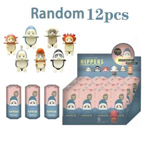 새로운 써니 엔젤 & Mofusand 블라인드 박스 히퍼스 미니 피규어 상어 고양이 액션 피규어 장난감 팬들을위한 어린이 크리스마스 선물