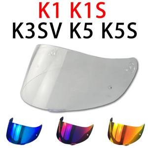 AGV K5 K5S K3SV K1 K1S 컴팩트 ST 오토바이 헬멧 바이저 앞 유리 쉴드 오토바이 액세서리 안경 Casco 용 헬멧 렌즈