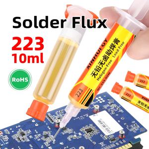 BGA 플럭스 페이스트 RMA-223 무연 및 할로겐 프리 솔더링 플럭스 (휴대폰 수리용) 무세척, 고활성