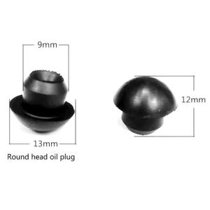 10 PCS 솔리드 타이어 휠 허브 캡 고무 플러그-M365 Pro, 1S, Mi3, Max G30, G30D, G30LP 전기 스쿠터와 호환 가능