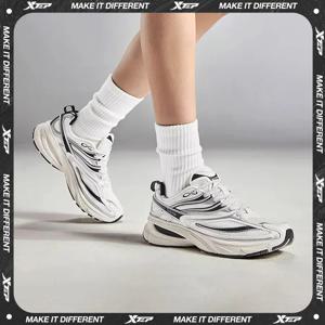 Xtep Little Basque 2 남성용 캐주얼 신발 2025 여름 빈티지 통기성 편안한 미끄럼 방지 내구성 운동화 875219320017