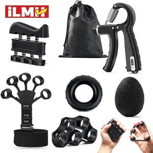 5-60Kg 조정 가능한 그립 강도 트레이너(손가락 운동기 포함) 근육 건물 및 부상 회복을 위한 핸드 그립 강화 장치