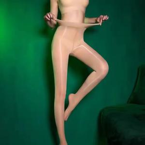 여성 스타킹 BONAS 20D 찢어짐 방지 깨지지 않는 스타킹 섹시한 고탄성 나일론 여름 스타킹 여성 반짝 이는 팬티 스타킹