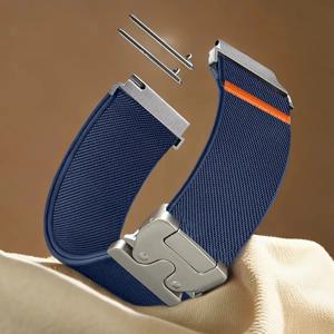 1/2PCS 20mm 22mm 낙하산 스트랩 삼성 갤럭시 워치 7 6 5 4 40mm 44mm 6클래식 47mm 나일론 밴드 화웨이 워치 GT5 프로 4용