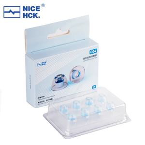 NICEHCK C04 액체 실리콘 이어팁 소음 차단 소프트 확장 사운드 스테이지 NX8 Himalaya DaVinci Explorer GATE 용 IEMS 액세서리