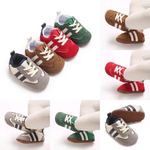 패션 컬러 차단 캐주얼 신발 아기 첫 워커 0-18M 신생아 어린이 캔버스 스포츠 신발 부드러운 밑창 아기 신발