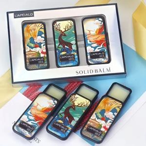 남녀공용 순정 향수 세트, 중국 스타일 고체 향수, 오래 지속되는 꽃 향기, 상쾌한 포켓 휴대용 향수