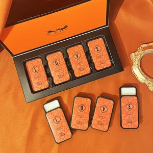 4개 솔리드 향수 세트, 꽃과 과일 향기, 오래 지속되는 향기, 가벼운 향기 및 휴대용, 선물용 아이디어/매일