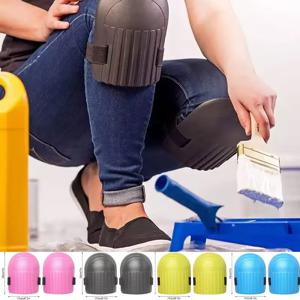 2Pcs EVA 폼 무릎 패드 보호 작업 소프트 패딩 직장 안전 자기 보호 원예 청소를위한 스포츠 Kneepad