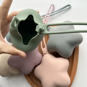 2025 원래 인기 스타 젖꼭지 상자 간단한 스타일 휴대용 저장 가방 단색 ​​통합 아기 젖꼭지 저장 가방