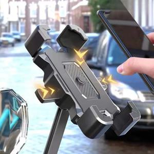 360 °   회전 자전거 전화 홀더 오토바이 핸들 바 휴대 전화 마운트 스쿠터 자전거 오토바이 스탠드 브래킷 iPhone Xiaomi