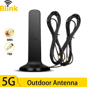 5G 풀 밴드 빨판 안테나 12dBi 고 이득 신호 부스터 WiFi 라우터 모뎀 용 4G 3G 2G GSM 셀룰러 모바일 네트워크 증폭기