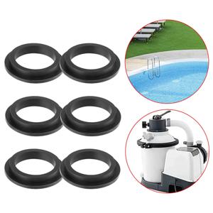 6Pcs 풀 필터 가스켓 수영장 액세서리 Intex 모래 여과 펌프 모터 O-링 가스켓과 호환 가능