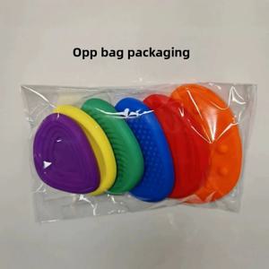 새로운 크로스보더 피젯 토이 감각 스톤 - 성인 스트레스 해소용 부드러운 실리콘 질감의 걱정석