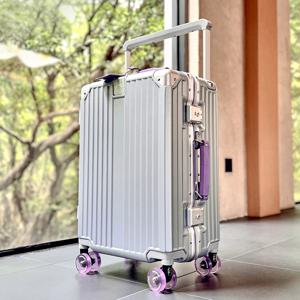 여성용 와이드 튜브 텔레스코픽 핸들 러기지 2025 신형 20인치 기내용 여행 가방