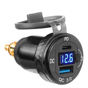 BMW R1200GS 어드벤처 R1250GS F900 R/XR F700GS g310gs Tiger800 오토바이 충전기 전원 어댑터 듀얼 USB 포트 플러그 소켓