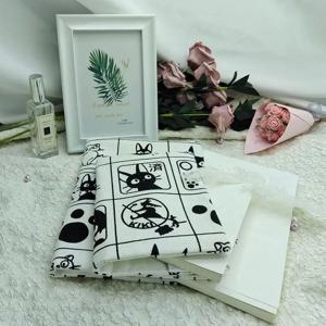 A5/A6/주/사각형 수제 책 표지, 패브릭 레이스 레이스, 일기 보호 책 표지