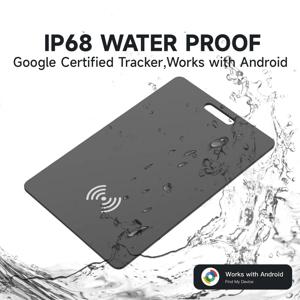 무선 충전 지갑 트래커 카드 얇은 키 가방 수하물 애완 동물 BLE GPS 위치 추적기 구글 찾기 허브 스마트 태그 (샤오미 삼성 폰용)