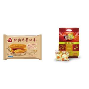 중국식품 삼전 요우티아오400g 또우장 SET 유티아오 YOUTIAO 중국꽈배기 두유파우더