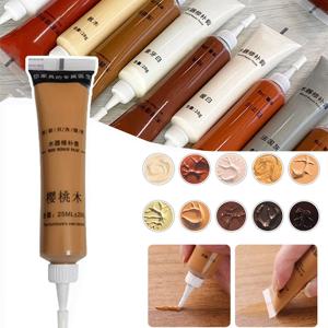 1/2PCS 목조 가구 재 마감 페인트, 다목적 스크래치 수리 에이전트, DIY 16 색 가구 수리 페이스트 수리 도구