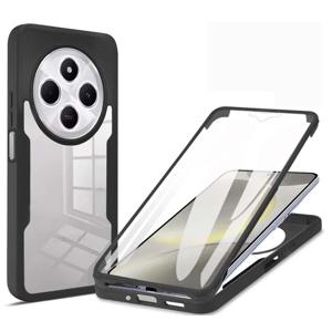 Redmi 14C 용 360 전신 화면 보호기 투명 케이스 Redmi A3 용 충격 방지 전화 커버