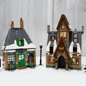 LEGO 76388 Hogsmeade Village 방문 빌딩 블록 모델 20주년 세트 소녀를위한 벽돌 장난감 아이디어를위한 크리스마스 선물