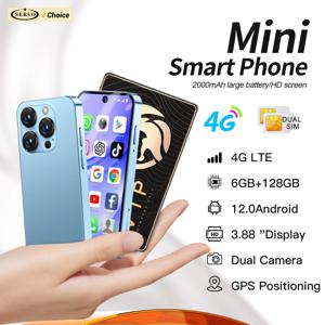 SERVO 19PRO 4G 네트워크 미니 스마트폰 안드로이드12 OS RAM 6GB ROM 128GB 플레이 스토어 GPS OTG 3.88인치 디스플레이 2 SIM 포켓 스마트폰