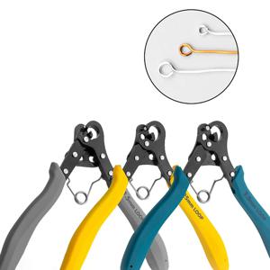 와이어 롤링 플라이어 세트 1.5/2.25/3mm 와이어 권취/벤딩/수리용 쥬얼리 제작 도구 라운드 노즈 플라이어 (와이어 링 포장용)