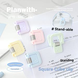 학년도 시작을 위한 학생별 클립 다기능 미니 폴더 메모 폴더 귀여운 종이 재료 보관
