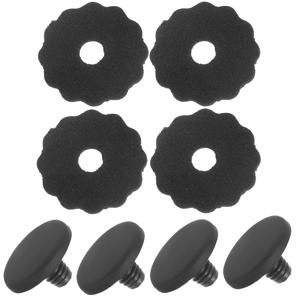 4 세트 우산 액세서리 모자 수리 엔드 팁 캡 비 교체 전문 태양