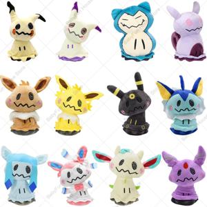 포켓몬 반짝 이는 미미큐 플러시 장난감 Mimikyu Cos Charizard Snorlax Umbreon Vaporeon Sylveon Eevee Espeon Leafeon Peluche 인형 선물