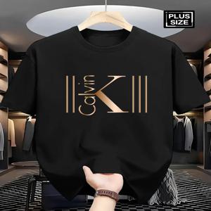 남성용 통기성 스포티 패턴 프린트 티셔츠 캐주얼하고 세련된 반팔 코튼 티셔츠 여름 브랜드 streetwear 탑