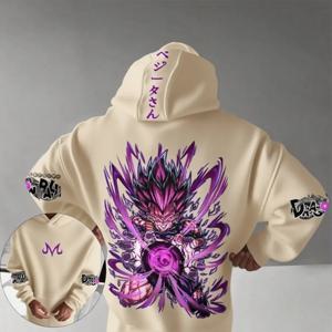 드래곤 볼 슈퍼 남성과 여성 후드 스웨터 Goku 일본 애니메이션 여름 가을 소년 어린이 긴 소매 부모-자식 착용