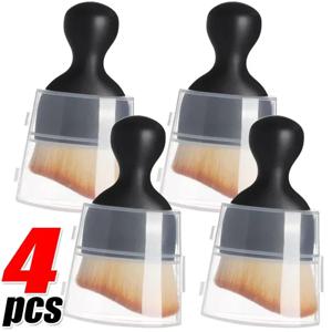 자동차 내부 청소 브러시 ​​컨디셔너 공기 배출구 부드러운 모피 클린 브러쉬 (쉘 포함) 틈새 먼지 제거 디테일링 브러쉬 도구