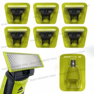 원블레이드 프로 QP2520 QP2630 QP6510 QP6523 페이스 하이브리드 전기 수염 트리머용 면도날 교체품
