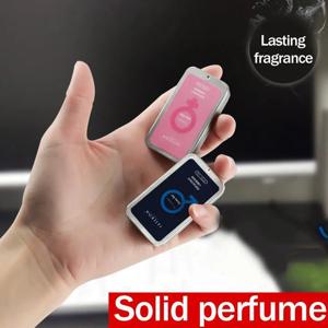 휴대용 포켓 향수 밤 남녀 공용 바디 페로몬 향수 솔리드 향수 밤 오래 지속되는 향기 가벼운 향수 밤