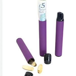 창의적인 전자 분무기 모양 보관함 안전 담배 파이프 모양 약통 안전 돈 보관함