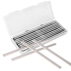 10개입 82mm HSS 대패날 보쉬 디월트 메타보 마키타 트렌드 및 엘루 목공 전동 공구 액세서리 3-1/4인치