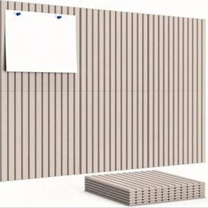 6개입 사무실용 대형 코르크 보드 대체 펠트 벽 타일 소음 감소 펠트 보드 게시판 사진 메모 보드 가정용