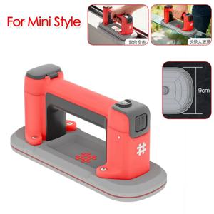 24x9cm 미니 전기 흡착컵 120kg LED 지능형 디스플레이 진공 리프팅 컵 (화강암 타일 유리 좁은 스트립 재료용)