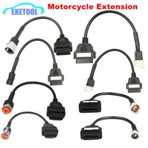 오토바이 obd2 확장 오토바이 진단 케이블 harle 4pin 6pin 혼다 4pin 6pin kymco 3pin 가와사키 6p