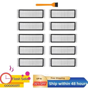 Xiaomi Roborock 1S S5 S50 S51 S55 S6 S60 S61 S5 Max S6 Pure S6 MaxV 메인 롤러 브러시 걸레 천용 세척 가능 HEPA 필터