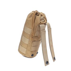 전술 Molle 물병 가방, 나일론 주전자 주머니, 캔틴 홀더, Drawstring 파우치 가방, 캠핑 사이클링, 야외 사냥, 하이킹