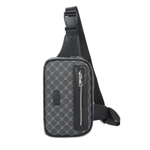 패션 럭셔리 가슴 가방 남자 레트로 인쇄 허리 가방 남자 어깨 가방 남성 가슴 가방 핸드백 크로스 바디 메신저 백 가방