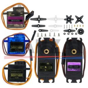 헬리콥터 보트 모델용 서보 금속 기어, 아두이노 UNO DIY 기계식 암 MG946R MG945R MG996R, SG90 SG02R MG90S MG995 MG996
