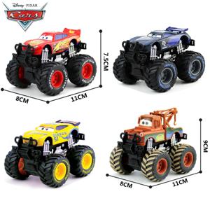 디즈니 픽사 자동차 번개 맥퀸 메이터 4WD-4 휠 드라이브 레이싱 카 장난감 관성 오프로드 차량 자동차 어린이 크리스마스 선물